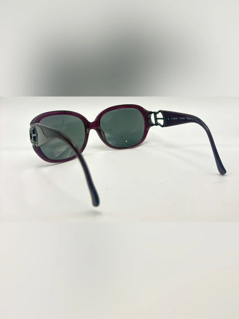 Cole Haan CH600 Purple Oval Sunglasses Frames Only